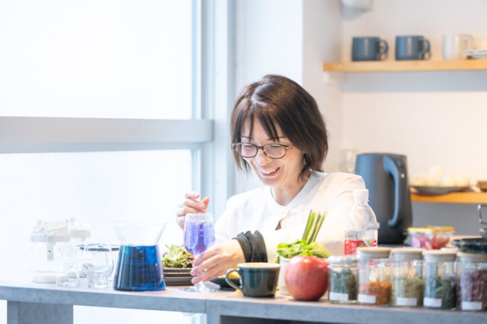 倫子ちゃんとハーブ